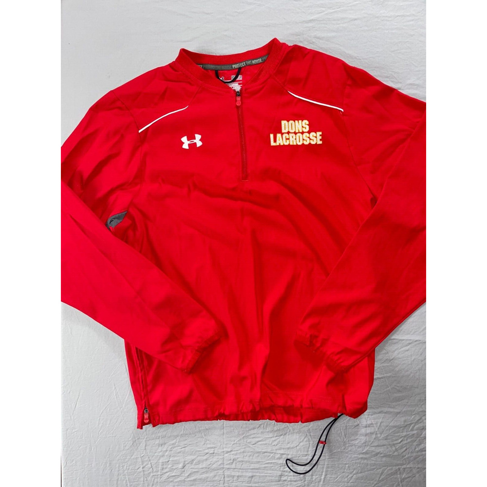 Under Armour AllSeason Gear Loose 1/4 Zip Sweatshirt. M, Cathedral Catholic. EUC